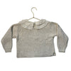 Zara Oatmeal & Ivory Collar Sweater - Size 5-6