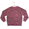Tocoto Vintage Dusty Rose Bandana Print Sweatshirt - Size 6Y