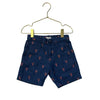 Crewcuts Navy & Red Lobster Print Shorts - Size 4