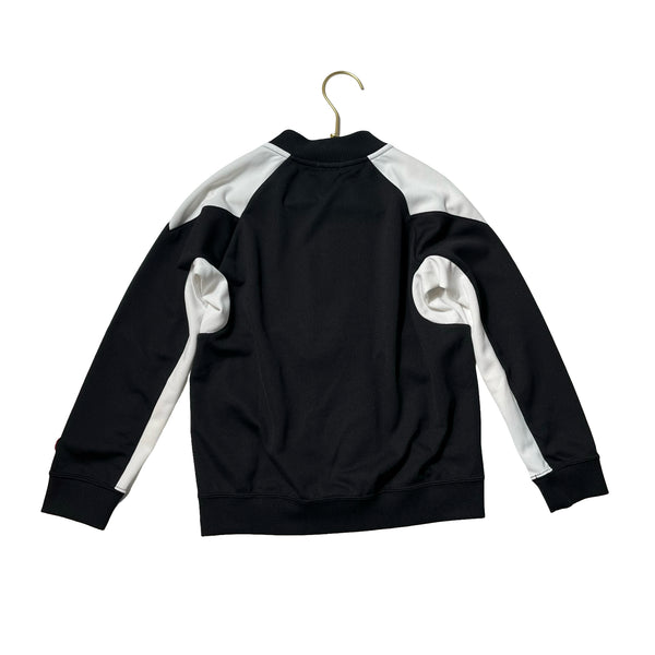 Miki House Black & White Athletic Track Jacket - Size 130 (8)