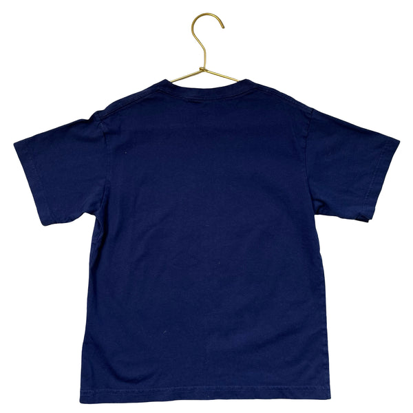 Uniqlo x Marvel Navy 'Amazing Friendship' Graphic T-Shirt - Size 7-8