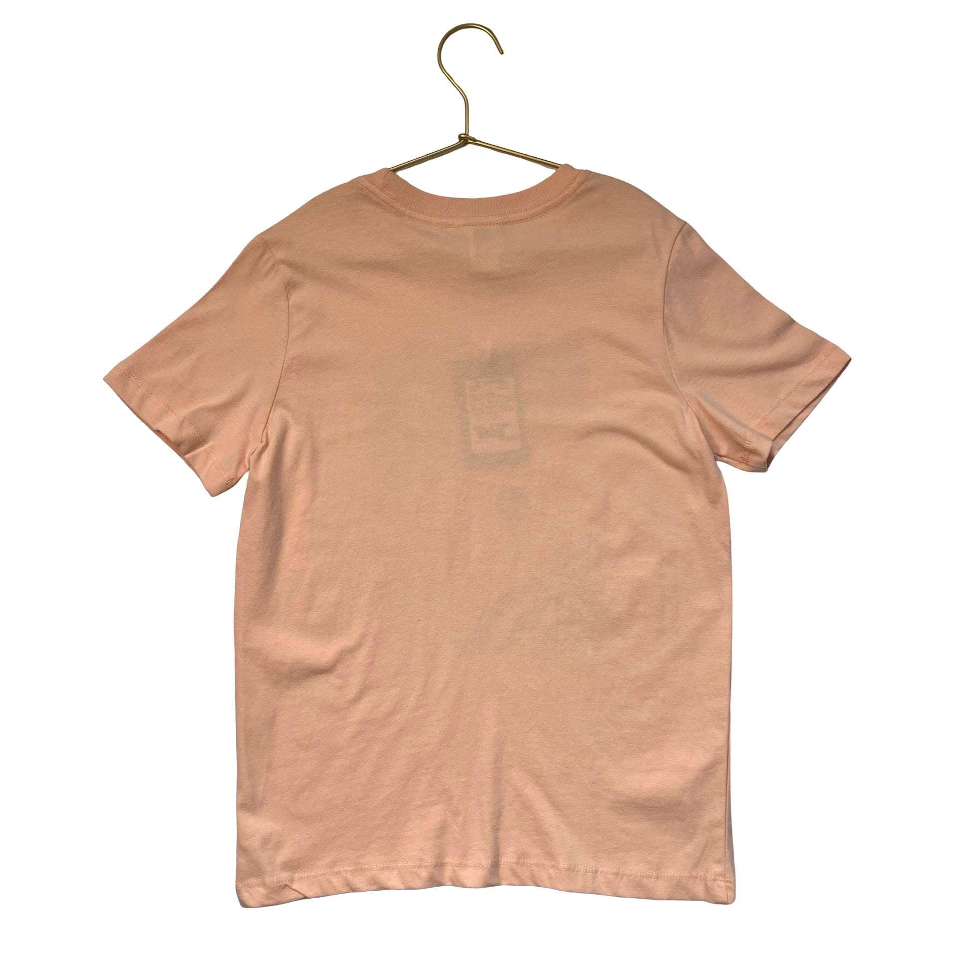 Hanna Andersson Peach Flower Graphic T-Shirt - Size 8