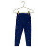 Boden Navy & Multi Color Dot Leggings - Size 2/3