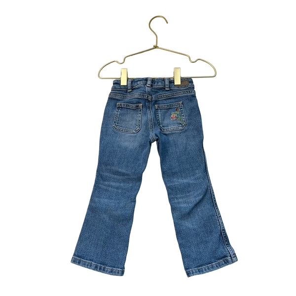 Polo Ralph Lauren Embroidered Flower Jeans - Size 2