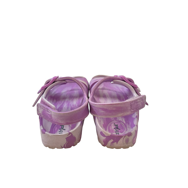 Cat & Jack Lavender Swirl Sandals - Size 10