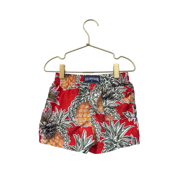 Vilebrequin Pineapple Print Swim Trunks - Size 6A