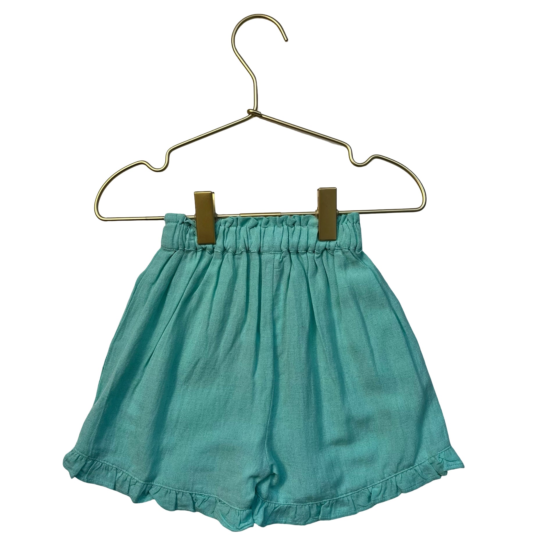 Kiwi & Park Teal Shorts - Size 2-3