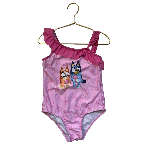 Bluey Pink Swim Suit - Size 5T