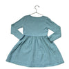 Crewcuts Blue & Mint Stripe Crinkle Dress - Size 7