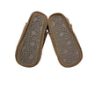 UGG Shearling-Lined Chestnut Suede Booties - Size 4-5