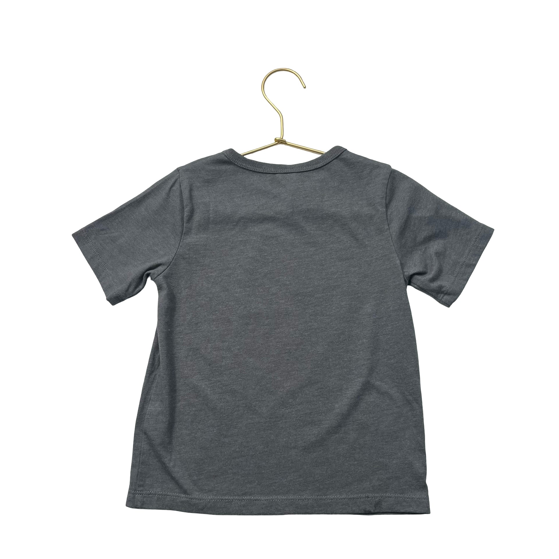 Children's Place Gray & Orange 'Dad's Little Dude' Tee - Size 3T