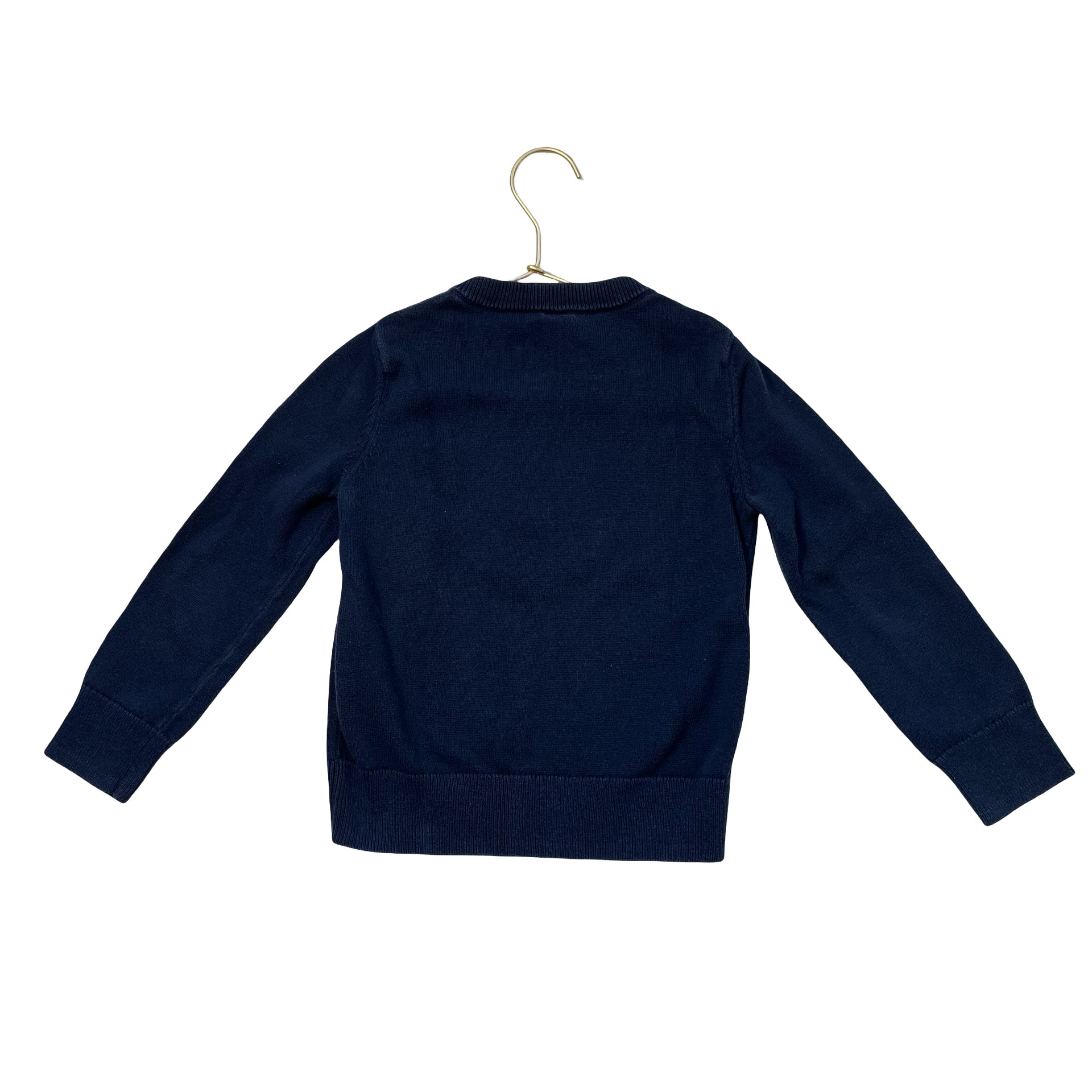 Baby Gap Navy Dog in Hat & Scarf Cotton Sweater - Size 5