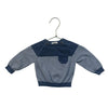 Viverano Blue Striped Cotton Sweater - Size 3-6 Mo