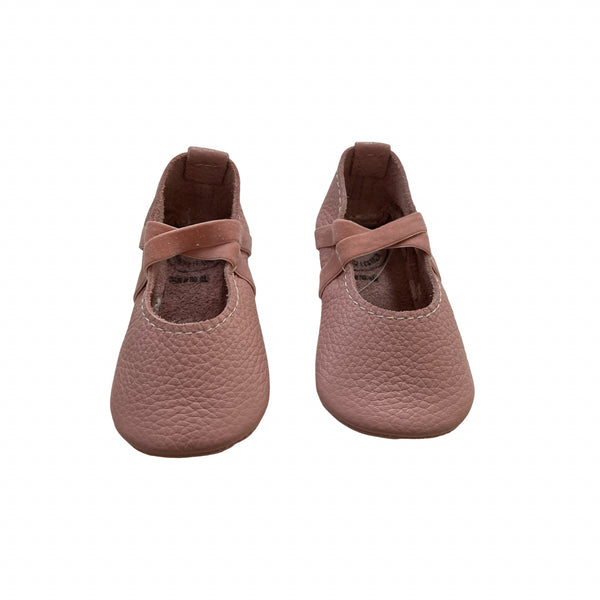 Freshly Picked 'Blush Ballet Slipper' Leather Soft-Sole Shoes New in Box - 3