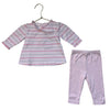 Kissy Kissy Pink Heart Print Top & Leggings Set - Size 6-9 Mo