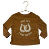 Little Co. by Lauren Conrad Brown 'Not My First Rodeo' Shirt - Size 18 Mo