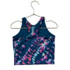 Tek Gear Blue & Multi-Color Tie-Dye Athletic Tank - Size S 7