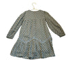 Zara Blue Flower Print Smocked Dress - Size 6