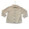 H&M Ivory Corduroy Button Down Shirt - Size 7