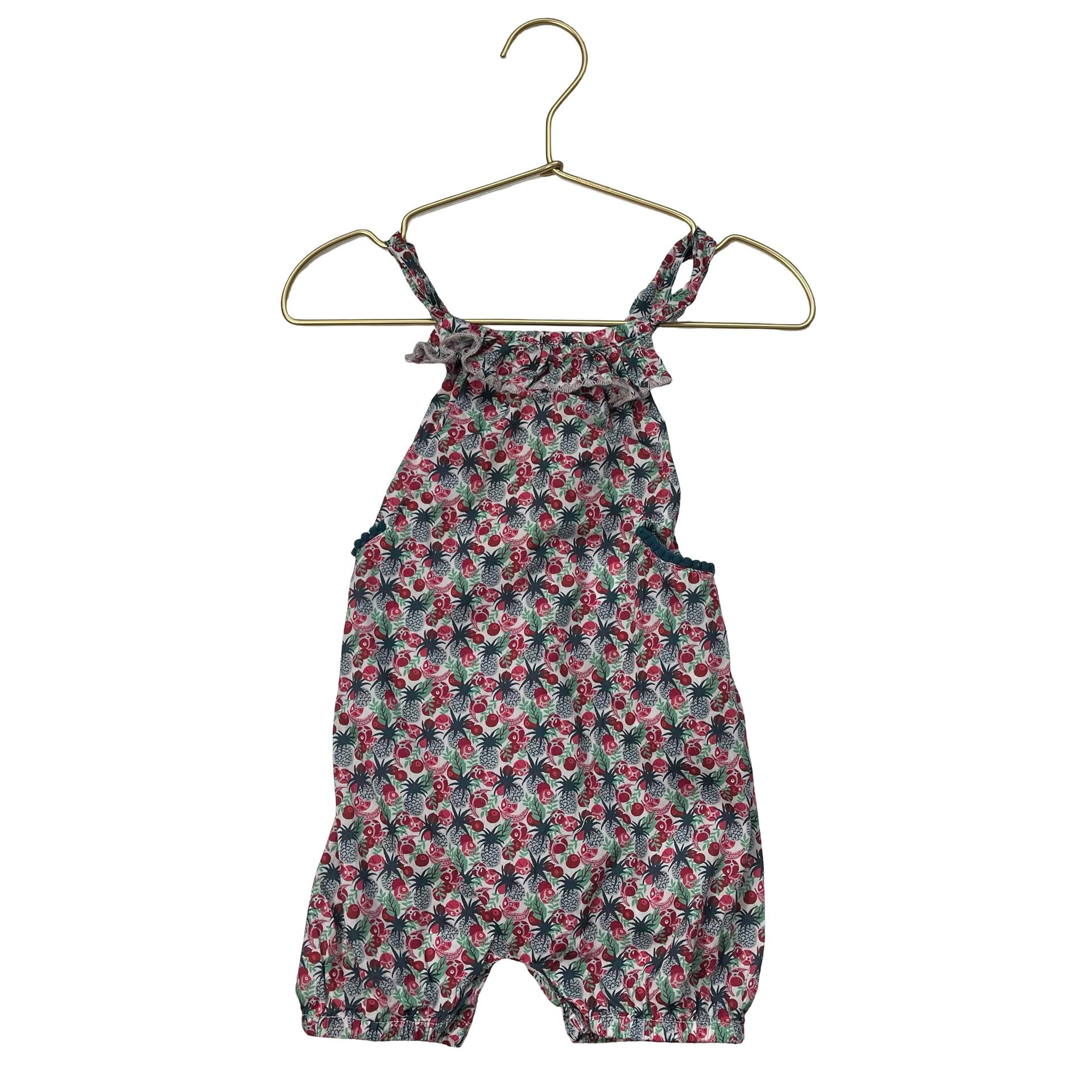 Mamas & Papas x Liberty Fruit & Floral Romper - Size 6-9 Mo