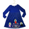 Hanna Andersson Blue Tulle Embroidered Angel Dress - Size 6-7Y