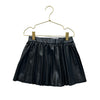 Rachel Parcell Black Pleated Faux Leather Skirt - Size 6
