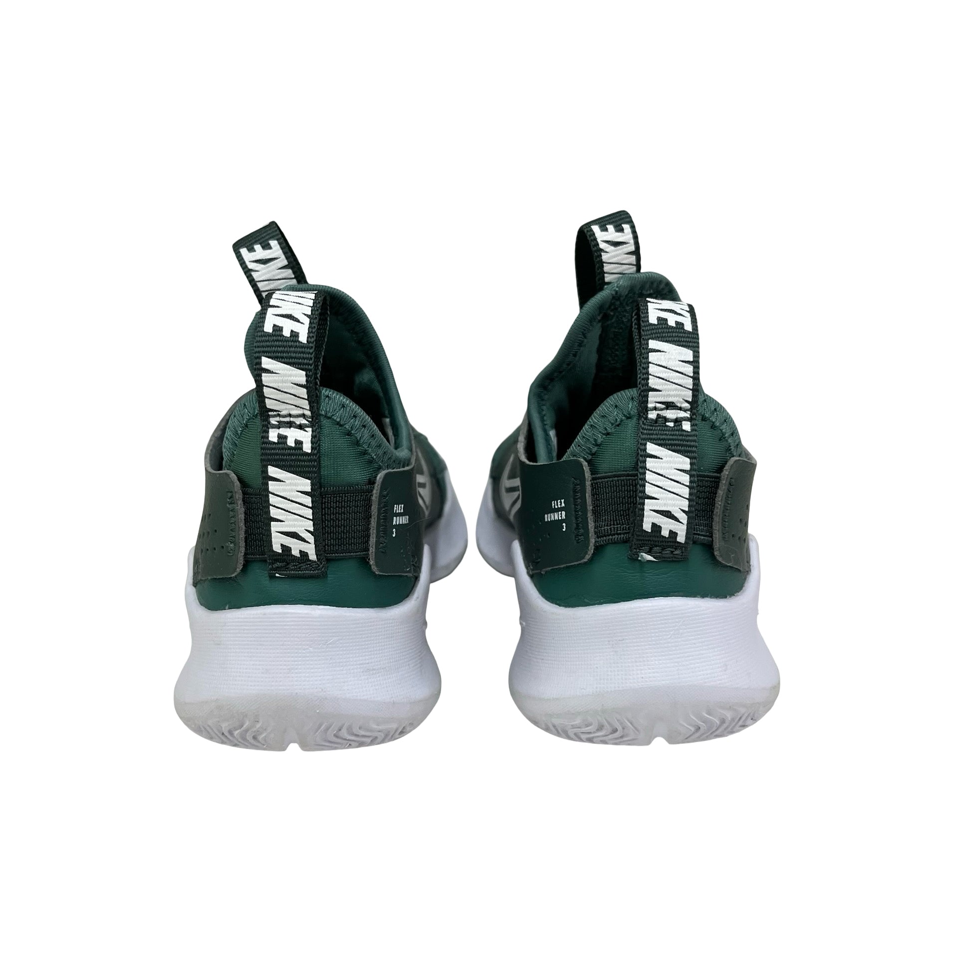 Nike Flex Runner 3 Green Sneakers - Size 9C