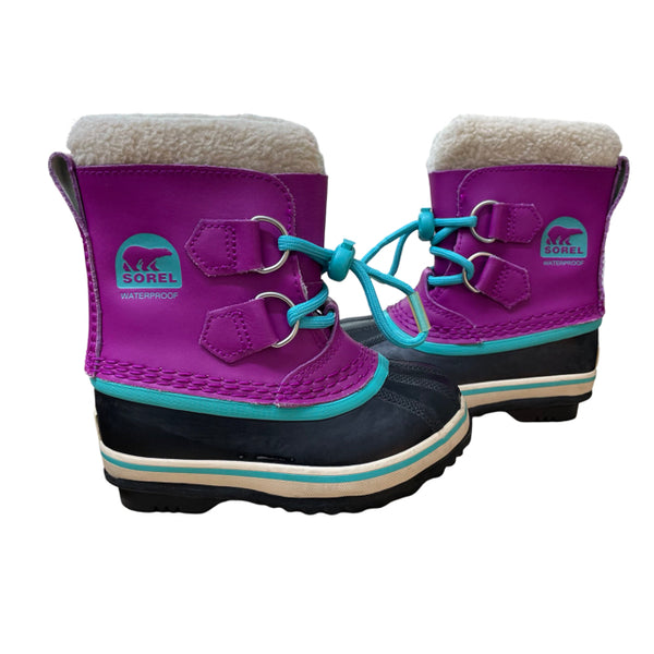 Sorel Purple Winter Boots - Size 8