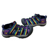 Keen Purple & Rainbow Closed-Toe Sandals - Size 1Y Big Kid