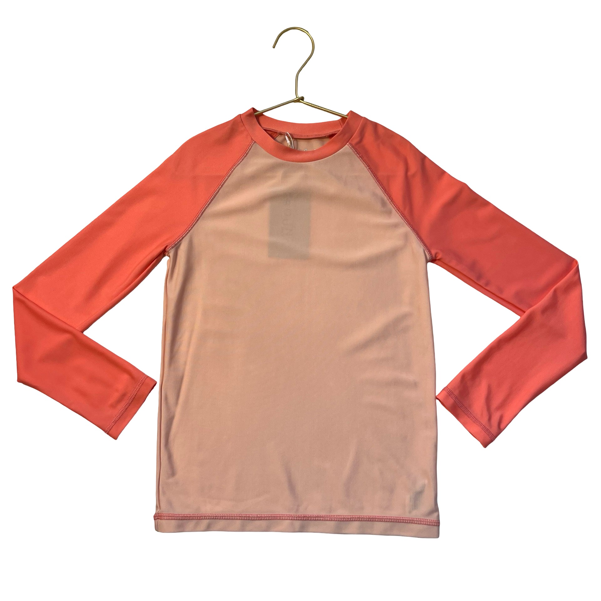 Cat & Jack Peach Rash Guard - Size M 8-10