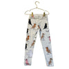 Mini Rodini Ivory Bird Print Leggings - Size 4-5