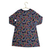 Hanna Andersson Navy Rainbow Print Dress - Size 6-7