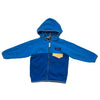 Patagonia Blue Hooded Fleece Jacket - Size 6-12 Mo