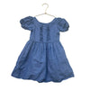 Janie and Jack Blue Linen-Cotton Dress - Size 4