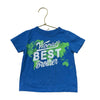 OshKosh Blue 'World's Best Brother' Tee - Size 24 Mo