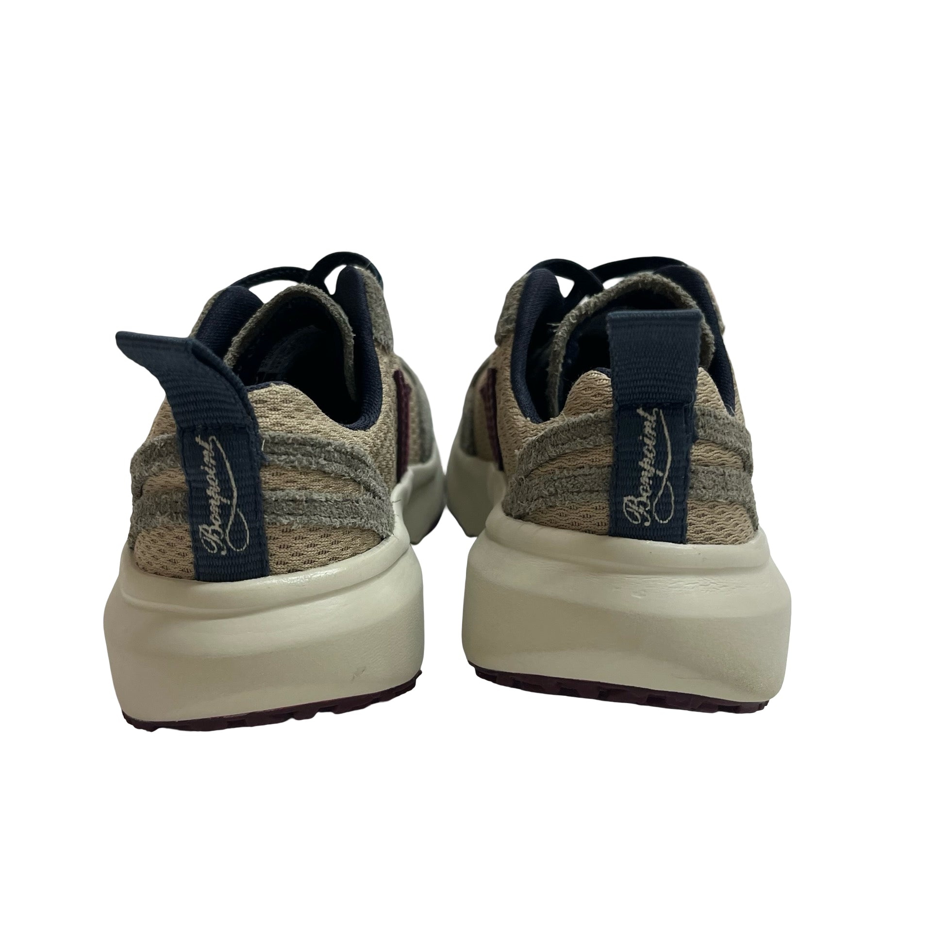 Veja x Bonpoint Tan, Gray, Navy, Maroon Slip-On Sneakers - Size 11