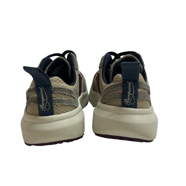 Veja x Bonpoint Tan, Gray, Navy, Maroon Slip-On Sneakers - Size 11