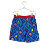 Mini Boden Blue Print Swim Shorts - Size 8-9Y