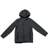 H&M Dark Gray Knit Fleece Hooded Jacket - Size 5-6