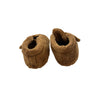 UGG Brown Fuzzy Soft-Sole Booties - Size 4-5