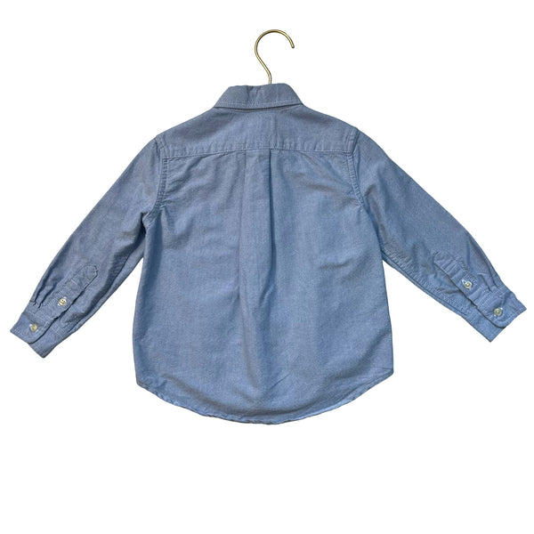 Polo Ralph Lauren Blue Oxford Cloth Button Down Shirt - Size 2