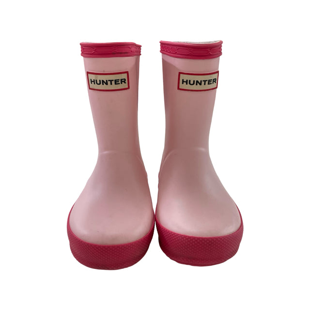 Hunter Pink Rain Boots - Size US 7G/6B (UK 5 EU 22)
