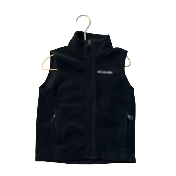 Columbia Black Fleece Vest - Size XXS 4-5