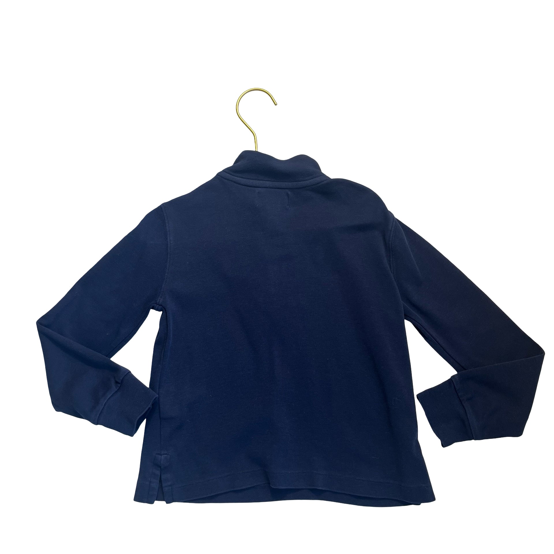 Polo Ralph Lauren Navy Quarter-Zip Pullover - Size 4
