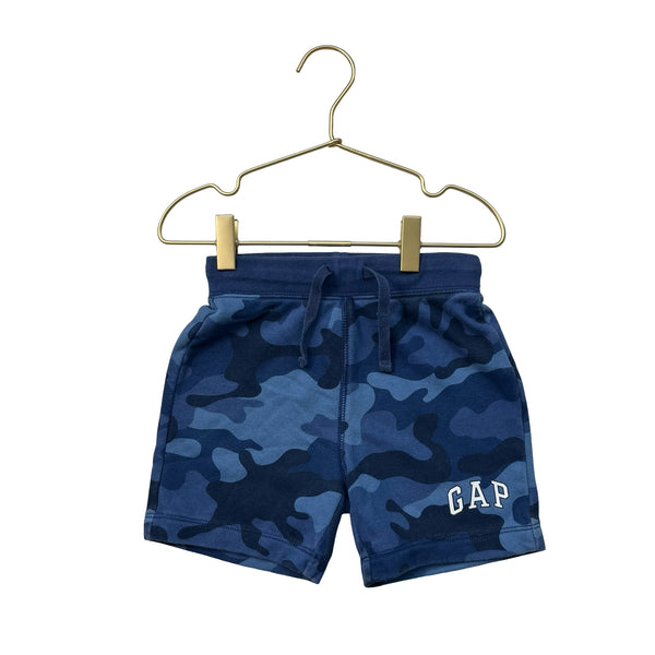 Baby Gap Blue Camo Shorts - Size 2