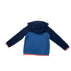 Lands' End Blue & Navy Hooded Fleece Jacket - Size 2T