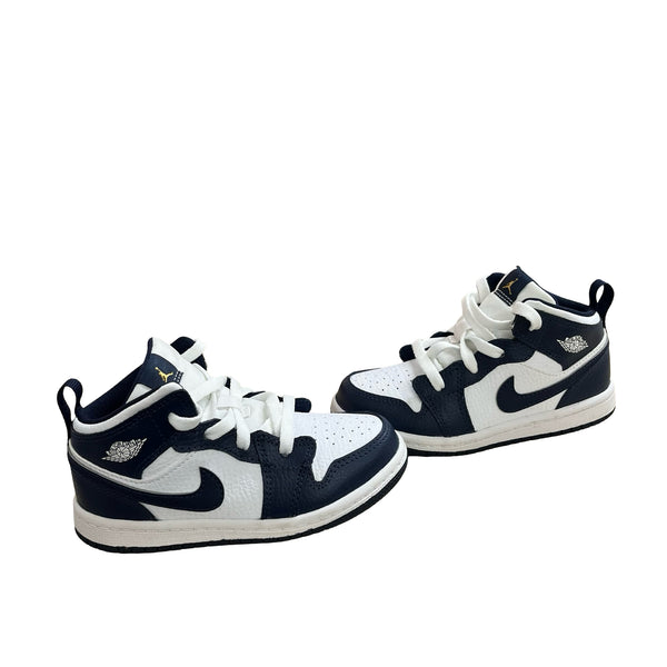 Nike Air Jordan Navy & White Sneakers -Size 9C