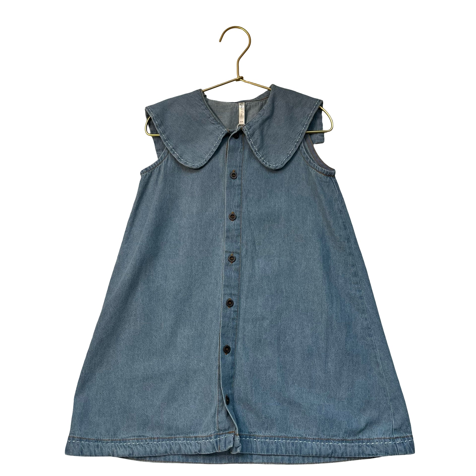 Rylee & Cru Chambray Shirt Dress - Size 6-7