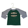 Mish Boys Green & Gray Waffle 'Touch Down' Shirt - Size 3