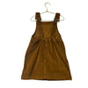 Crewcuts Brown Corduroy Overall Dress - Size 7